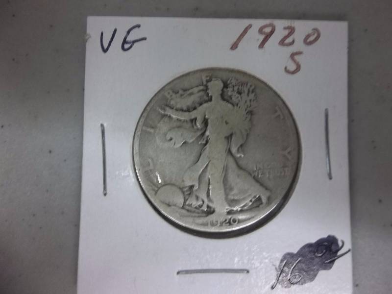 1920 S Walker Half Dollar