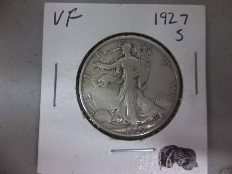 1927 S Walker Half Dollar
