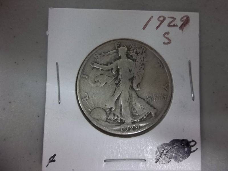 1929 S Walker Half Dollar