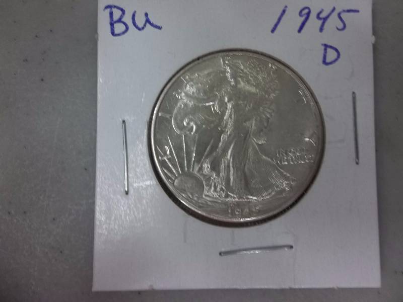 1945 D Walker Half Dollar  BU