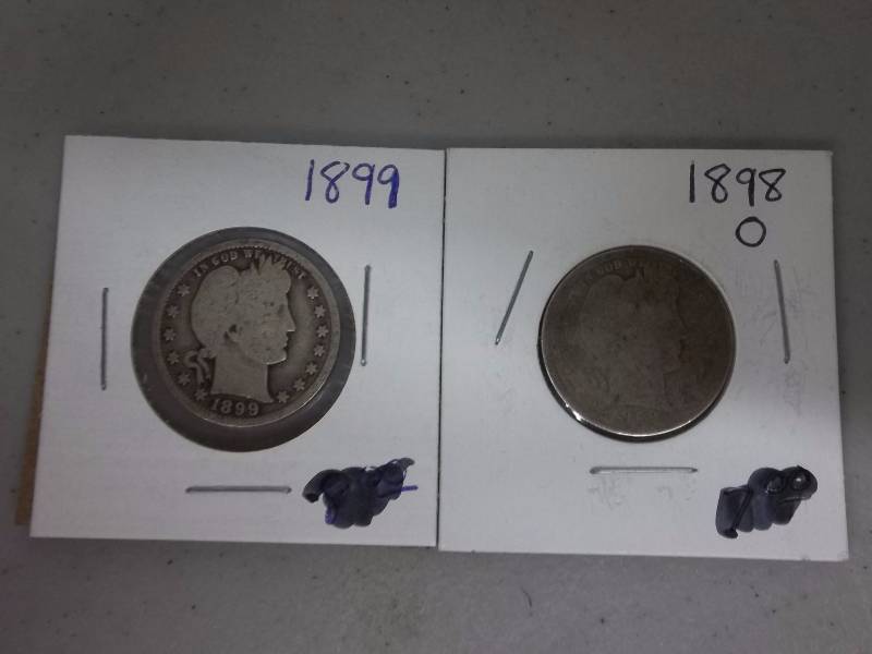 1898 O, 1899 Barber Quarters