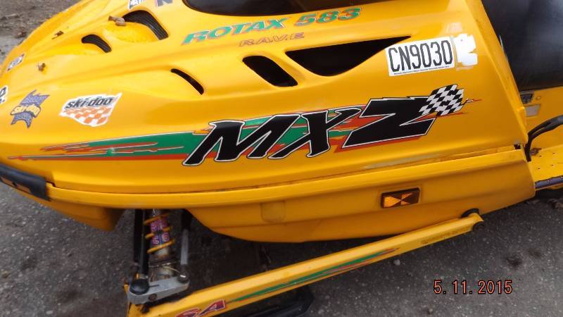 Skidoo snowmobile