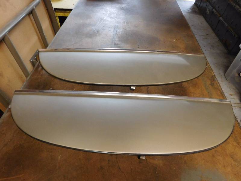 lot 38 image: 1973 grand am skirt fenders one pair