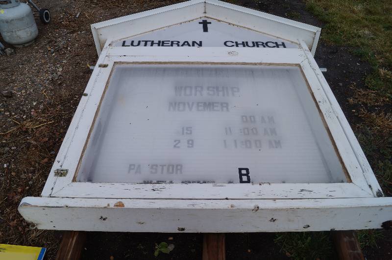 Church Sign