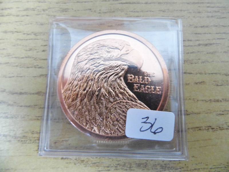 Eagle - One Ounce Pure Copper