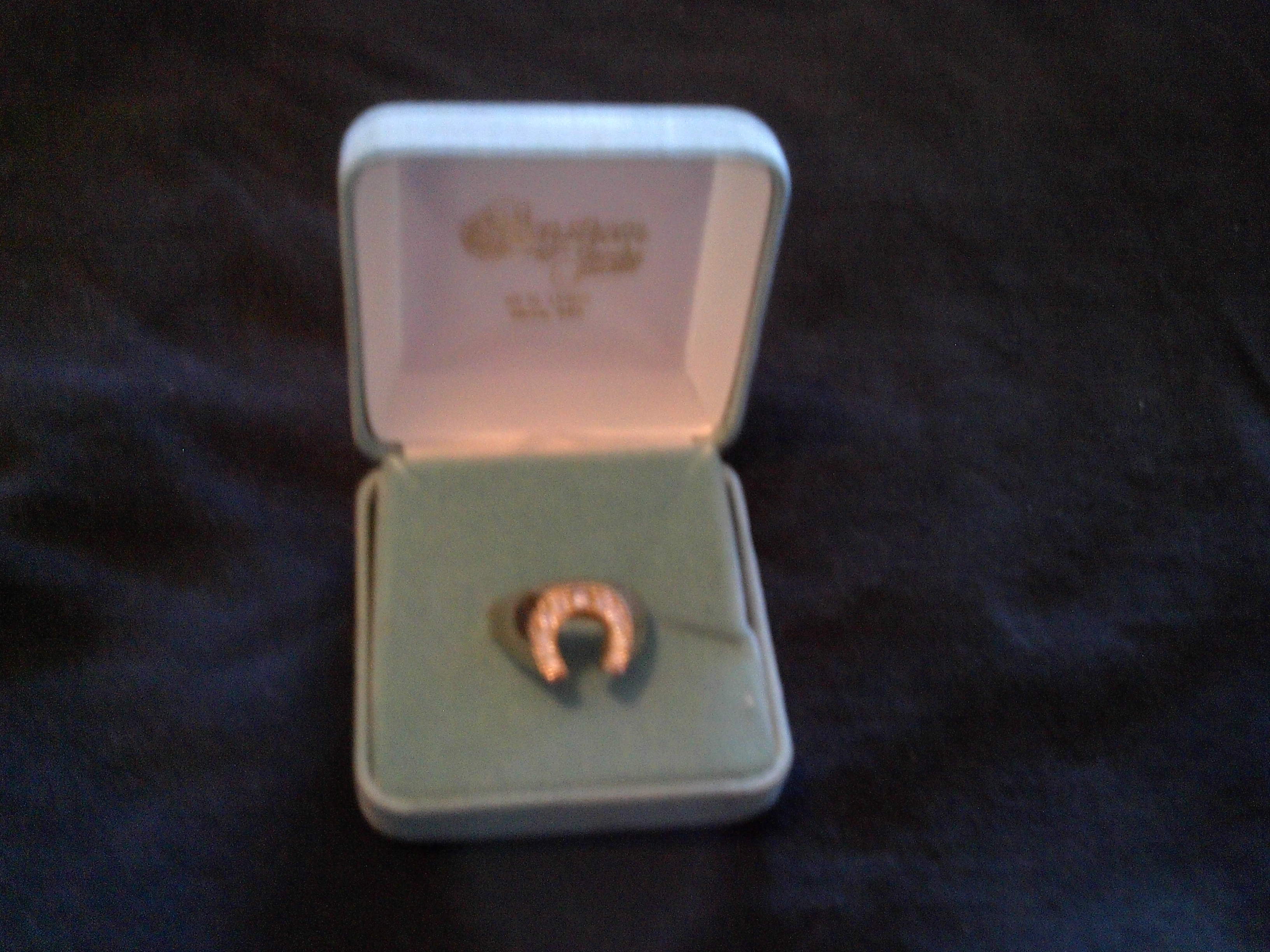 mens horseshoe ring