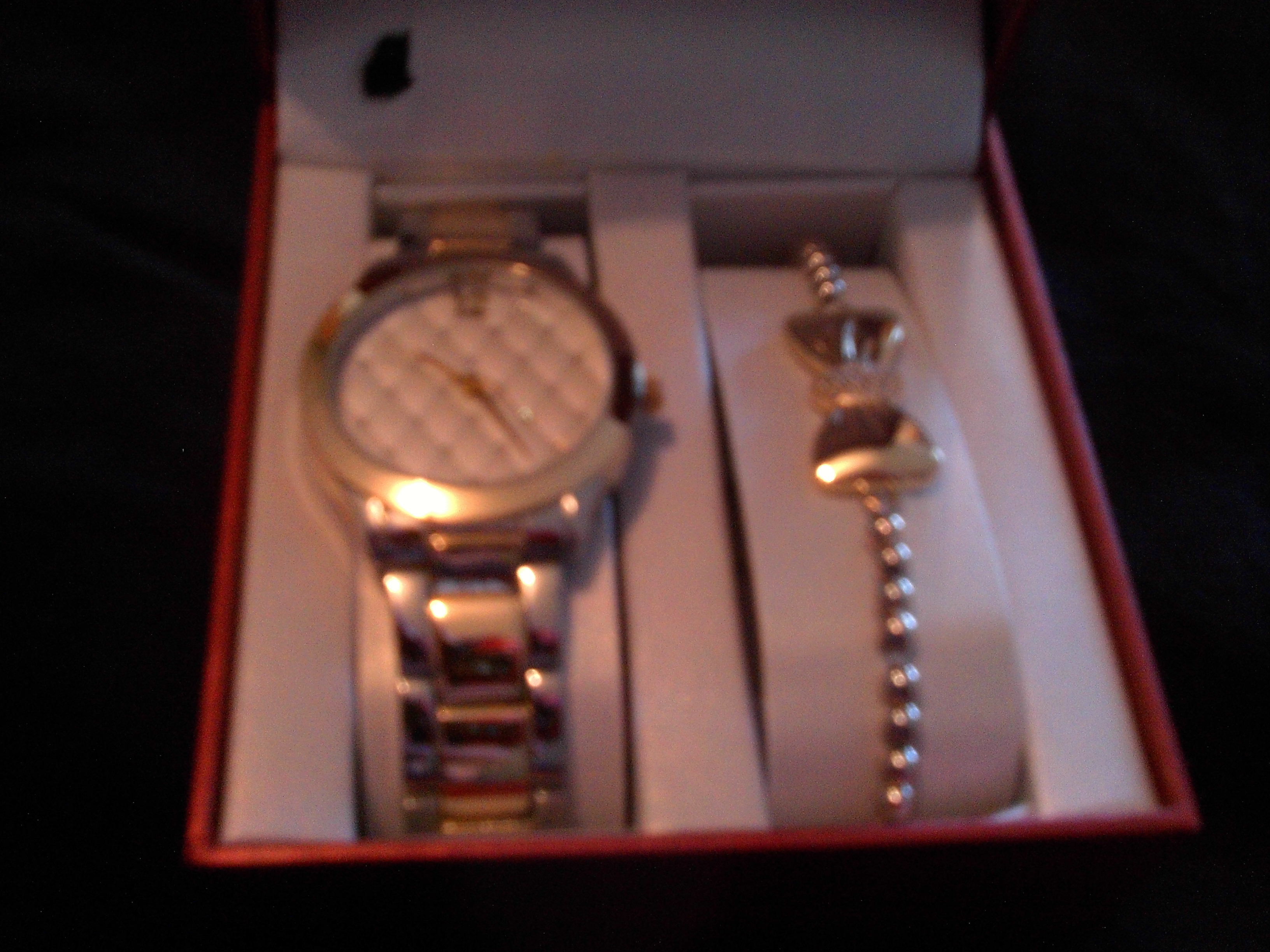 new mans watch and bracelet