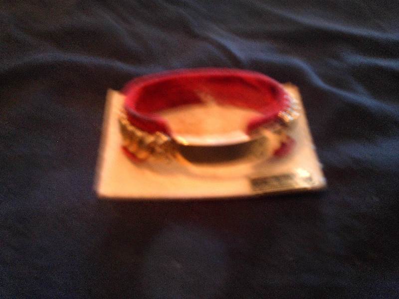 v-20 10k gf plaque braclet