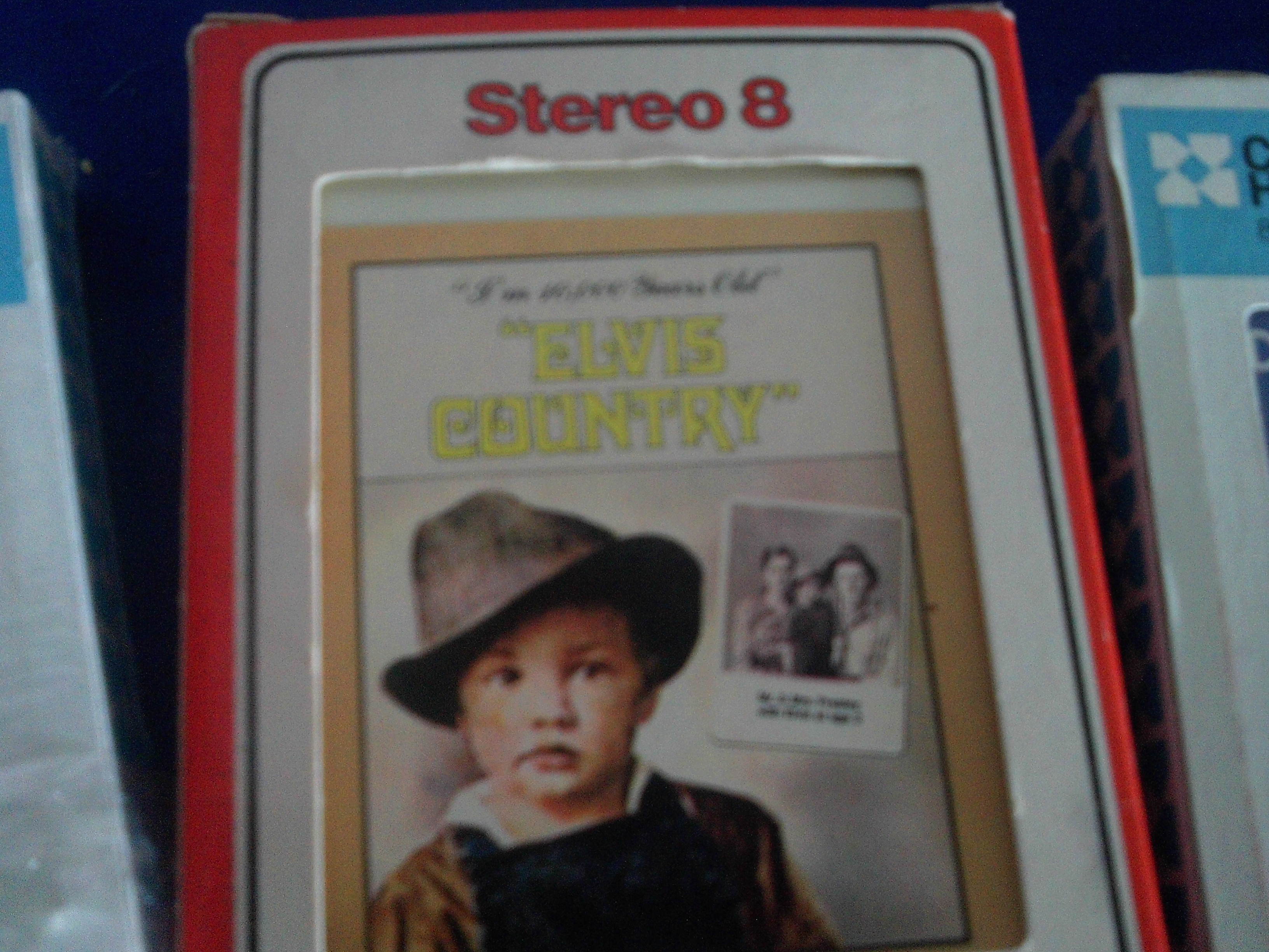 3 vintage 8 track tapes