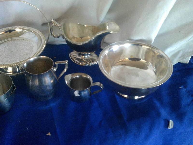 silver tea set