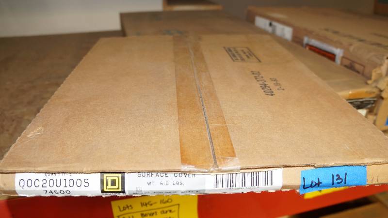 lot 131 image: NIB Square D Surface Cover