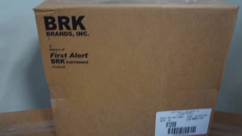 lot 28 image: 3 Sealed Boxes of 12 Qty BRK Brands, Inc. 9120B Smoke Alarms
