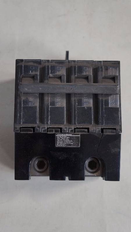 lot 221 image: NIB Siemens 150 Amp 120240 Volts 2 Pole Type QPP Q2150B I-T-E Circuit Protection Device