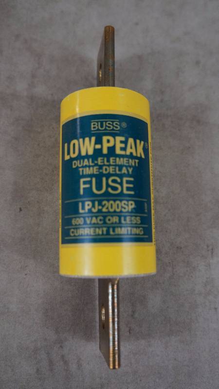 lot 506 image: Qty 1 NIB Cooper Bussmann LPJ-200SP Fuse