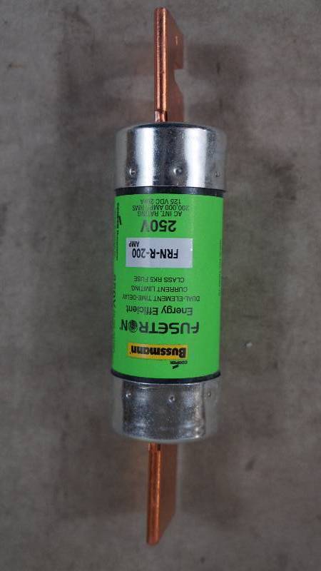 lot 501 image: Qty 3 NIB Cooper Bussmann FRN-R-200 Fuses