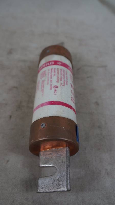 lot 539 image: Gould Shawmut Tri-onic TRS250R Time Delay 250 Amps 600 VAC or Less Fuse