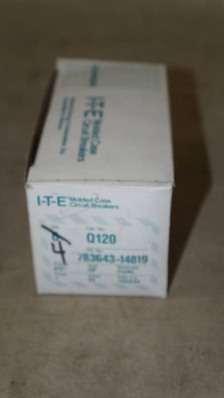 lot 591 image: Qty 4 NIB Siemens I-T-E 20 Amp 1-Pole Q120 Circuit Breakers
