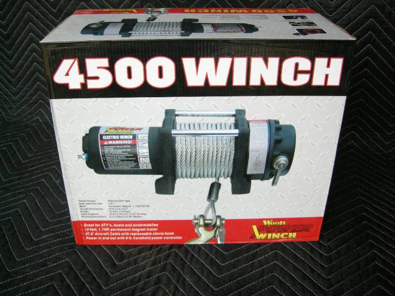 Wood Power Winch 4500