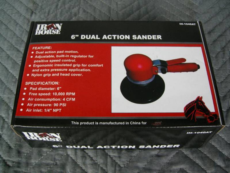 Iron Horse Dual Action Sander