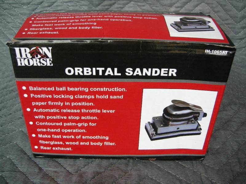 Iron Horse Orbital Sander