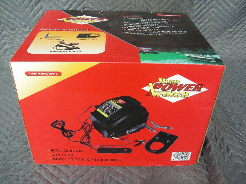 Wood Power 2000 Portable Winch