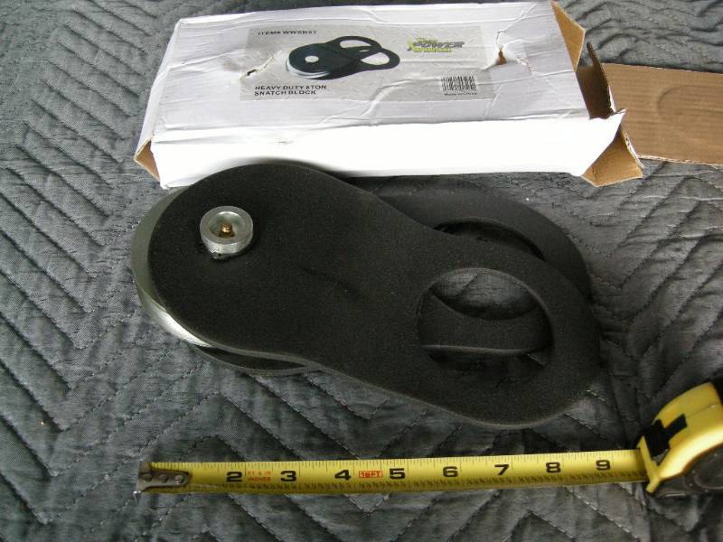 Wood Power 8 Ton Snatch Block