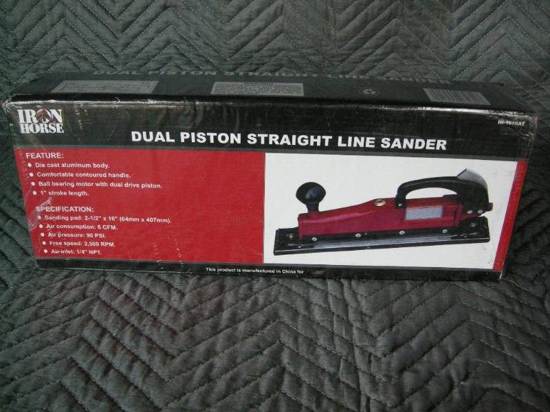 Iron Horse Straight Line Sander