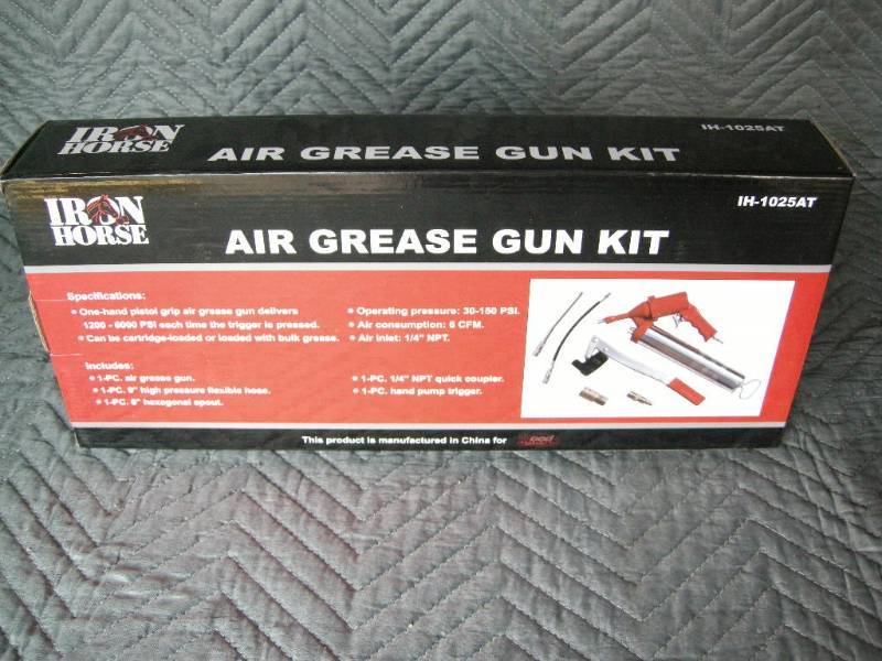 Iron Horse Air Grease Gun Kit