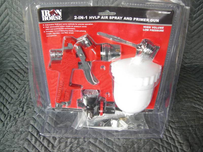 Iron Horse 2-in-1 HVLP Spray Gun