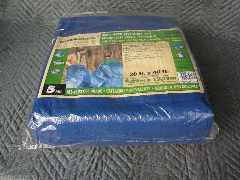 Duraworx 20x40 tarp