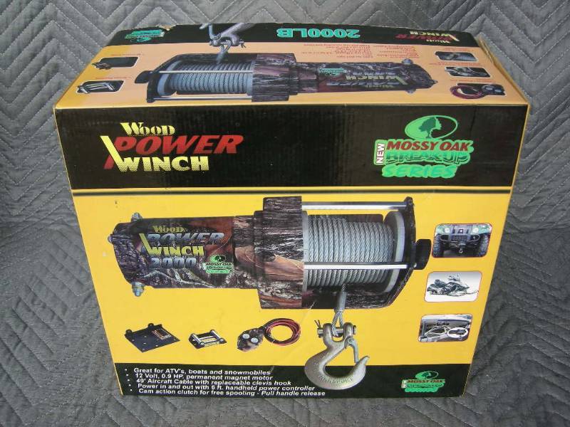 Wood Power 2000lb Winch