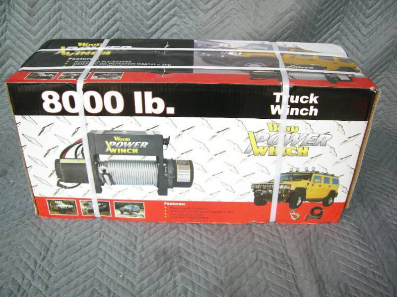 Wood 8000 Power Truck Winch