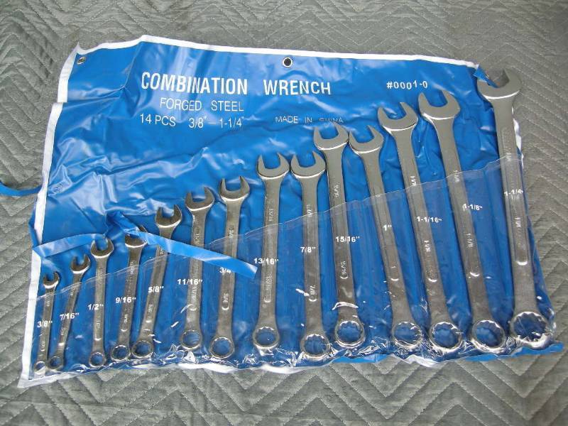 Combination Wrench Set