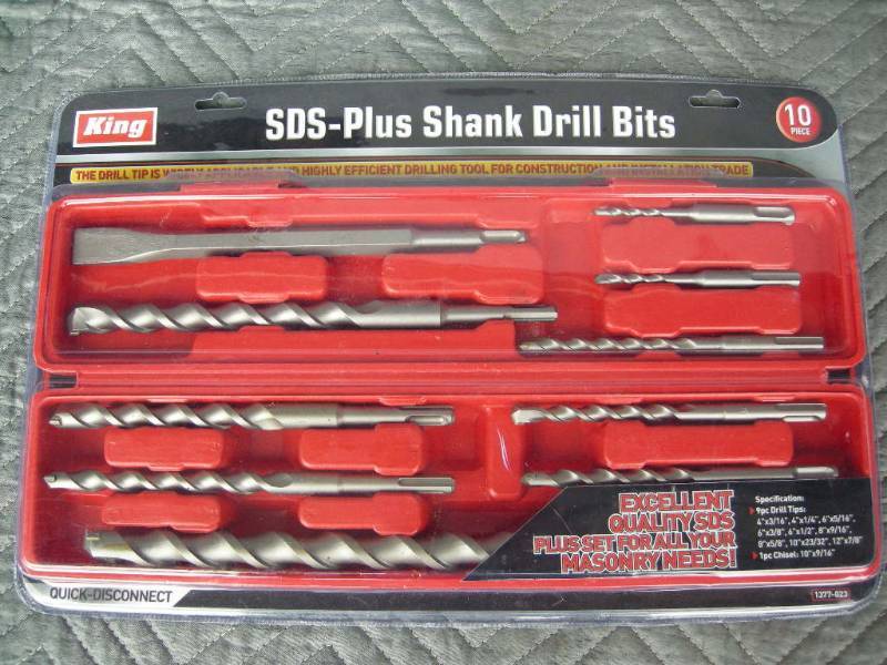 King SDS-Plus Shank Drill Bits