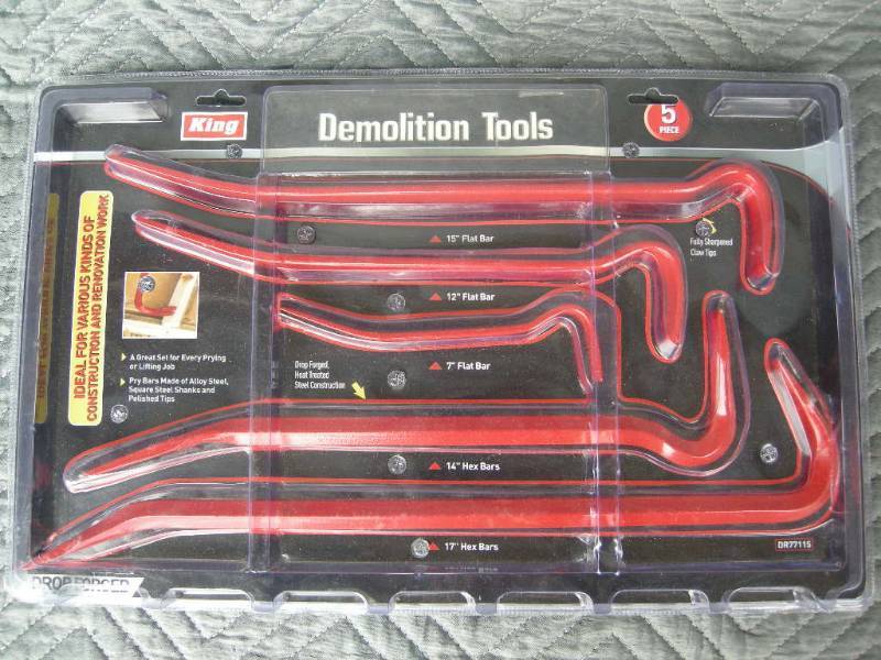 King Demolition Tool Set