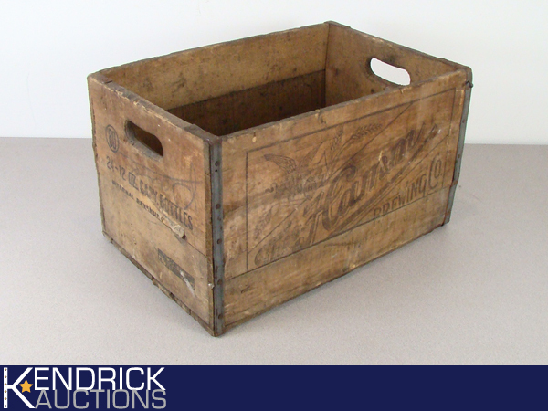 Vintage Hamms Beer Wood Crate