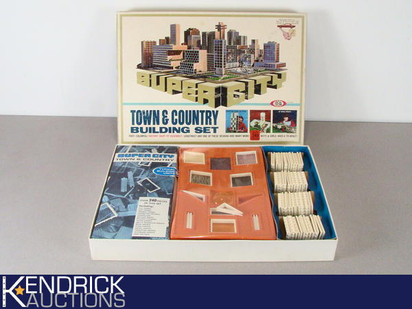 1967 NEW IN BOX Ideal Super City Building Set