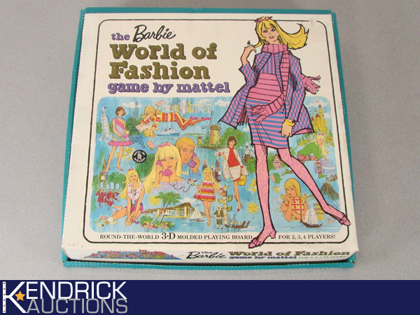 1967 NEW IN BOX Barbie World of Fashion Game