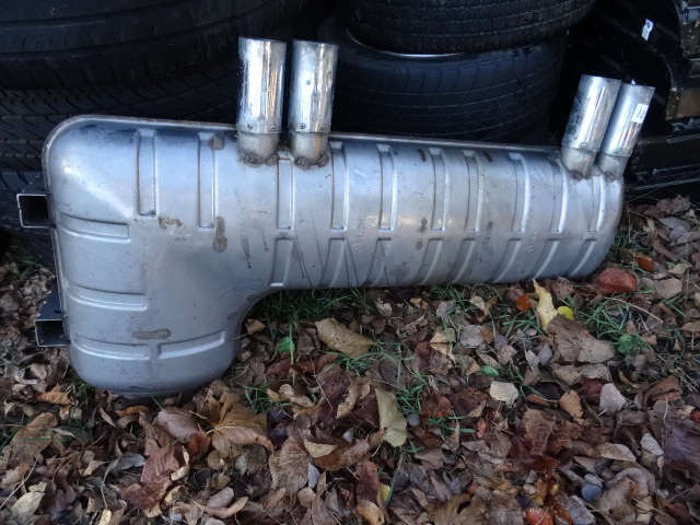 lot 10 image: bmw m3 oem muffler