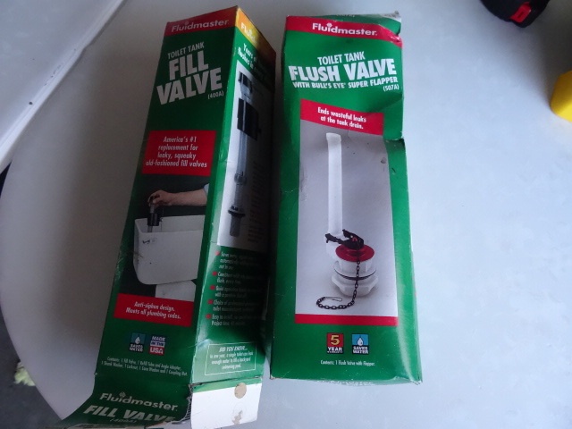 lot 70 image: toilet tank flush and fill valve