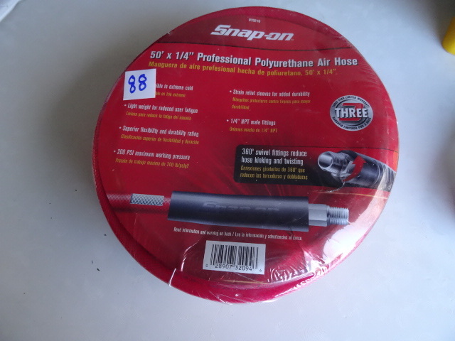 lot 88 image: snap on 50 ft air hose