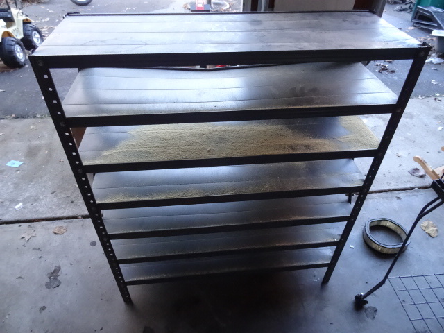 lot 120 image: metal shelving 36x13x42 7 shelves