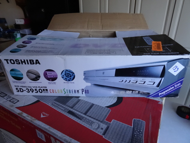 lot 133 image: toshiba dvd video player model sd-3950su