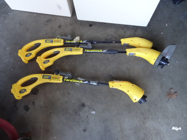 lot 155 image: yardstick lite 18volt cordless but no batteries