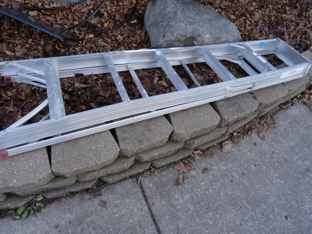 lot 158 image: 6 foot alumnium step ladder