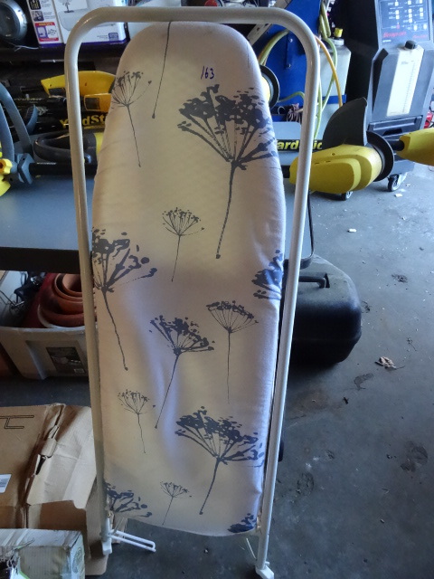 lot 163 image: fold up door iron board