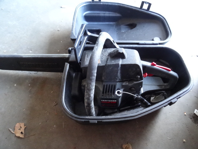 lot 168 image: craftsman 18chainsaw