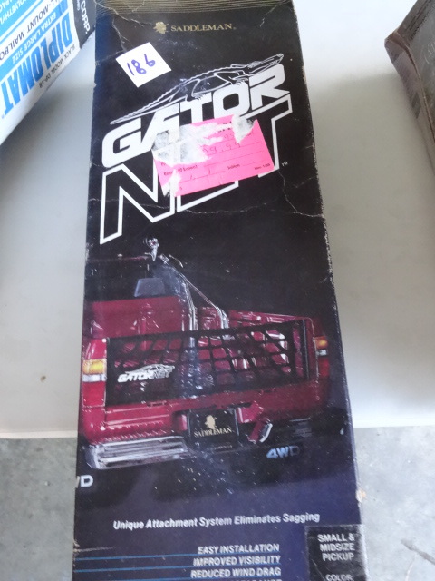 lot 186 image: gator net for truck
