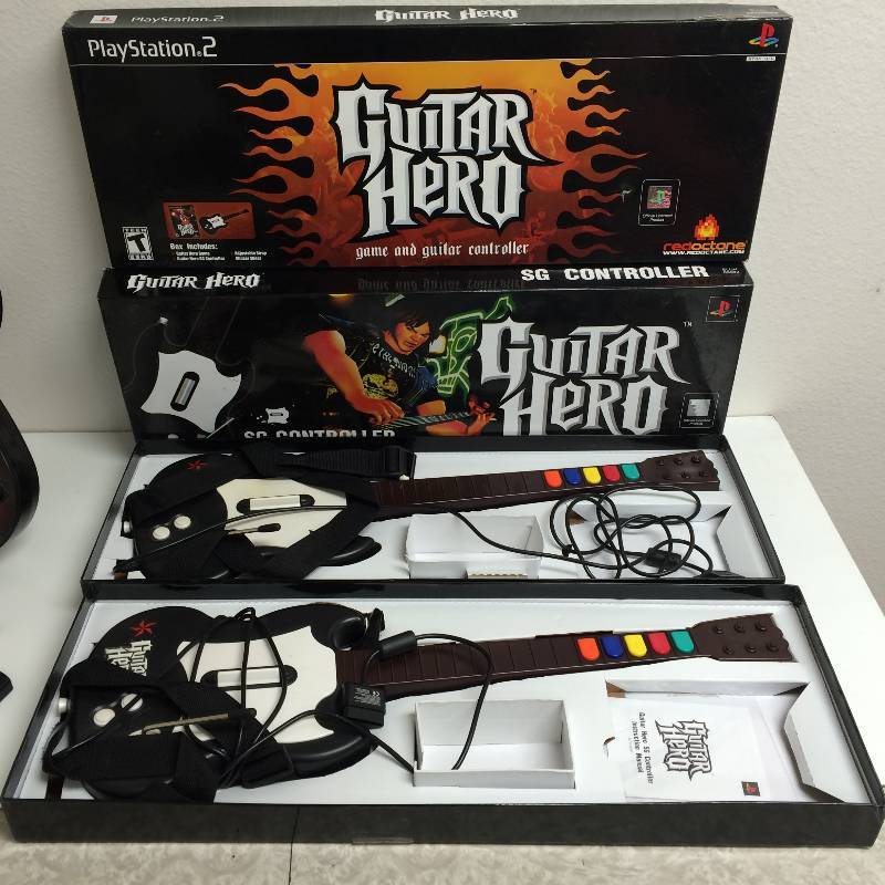 3 Sony Playstation 2 Guitars