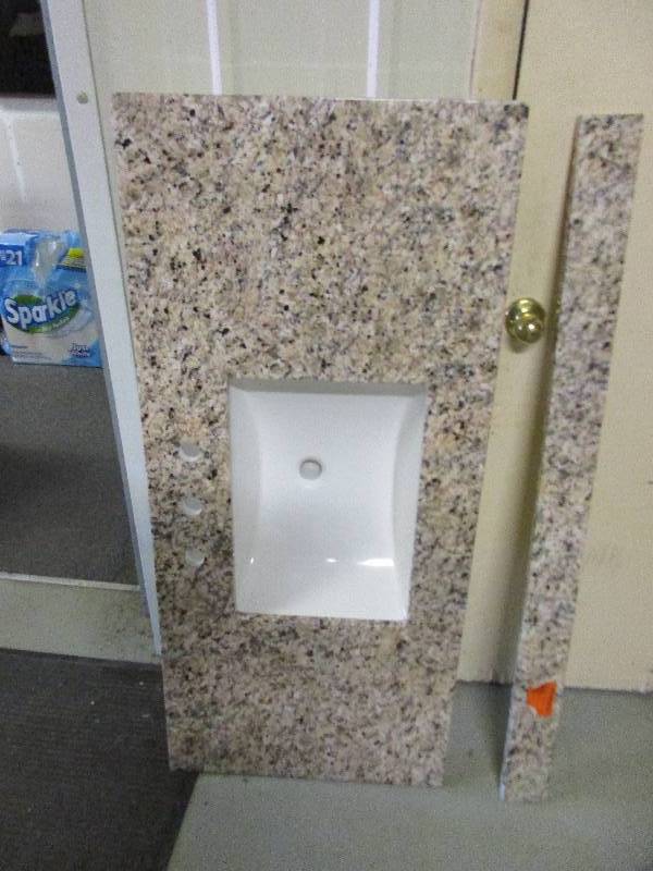 Acrylic Vanity Top with sink